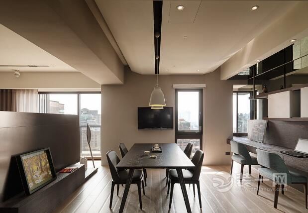 150平米房屋设计图 灰色质感现代简约风格案例