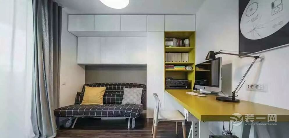 北欧70平米两居室设计 厨房创意黑板墙设计太有趣